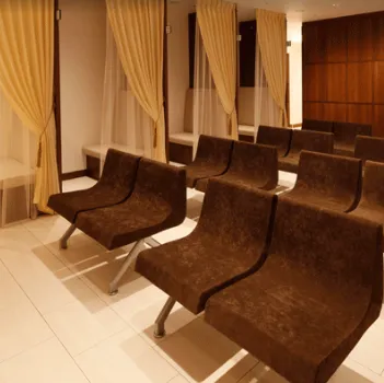 品川スキンクリニック 神戸院の医療ハイフを受ける前の待合室