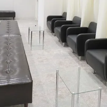 リゼクリニック 神戸三宮院のイオン導入を受ける前の待合室