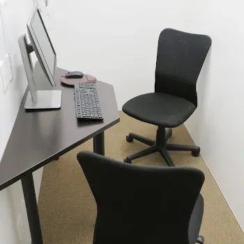 リゼクリニック 神戸三宮院のイオン導入を受ける前の施術室