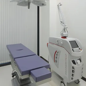 アトールクリニック 熊本院のジェントルマックスプロの施術を行う施術室