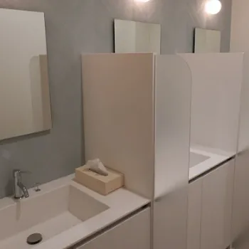 エルムクリニック 熊本院のジェントルマックスプロによる施術を受けた後のパウダールーム