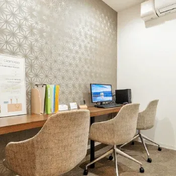 エルムクリニック 京都院のエラボトックスを受ける前のカウンセリングルーム