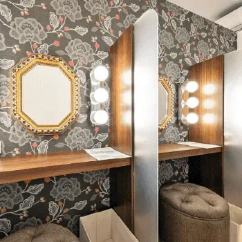 エルムクリニック 京都院のエラボトックスを受けた後のパウダールーム