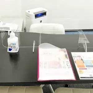 大塚美容形成外科 京都院のエラボトックスを受ける前のカウンセリングルーム