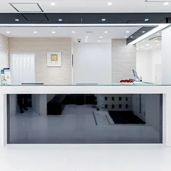 リゼクリニック 京都河原町院のイオン導入を受ける前の受付