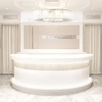 水の森美容クリニック 名古屋院のエラボトックスを受ける前の受付