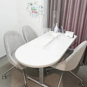 水の森美容クリニック 名古屋院のエラボトックスを受ける前のカウンセリングルーム