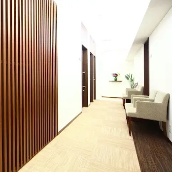 高須クリニック 名古屋2院のエラボトックスを受ける前の待合室