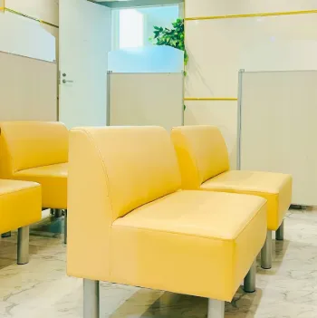 共立美容外科 名古屋院の医療ハイフを受ける前の待合室