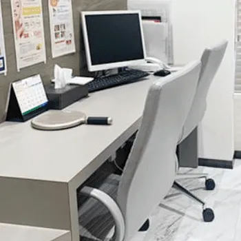 品川美容外科 名古屋2院のヒアルロン酸注射を受ける前の待合室