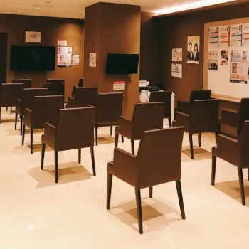 湘南美容クリニック 名古屋3院のモフィウス8を受ける前の待合室