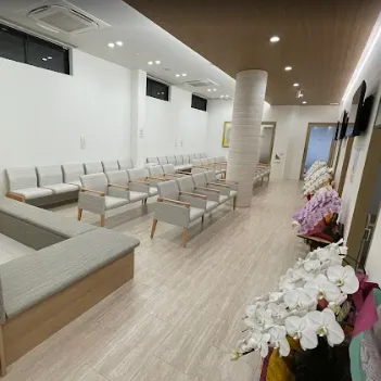 うらた皮膚科のモフィウス8を受ける前の待合室