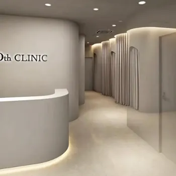 0th CLINICのポテンツァを受ける前の受付