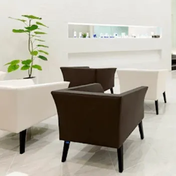 ネクストスキンケアクリニックのエラボトックスを受ける前の待合室