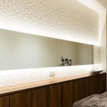 ネクストスキンケアクリニックのエラボトックスを受けた後のパウダールーム