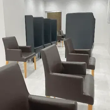 湘南美容クリニック 新潟院のエラボトックスを受ける前の待合室