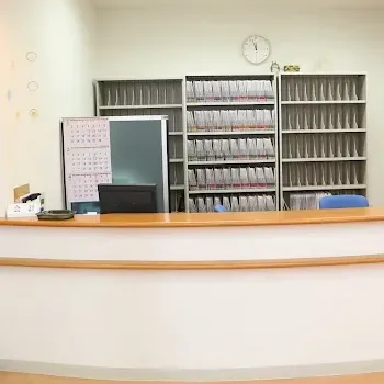 きど皮ふ科のイオン導入を受ける前の受付