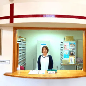 中村皮ふ科クリニックのイオン導入を受ける前の受付