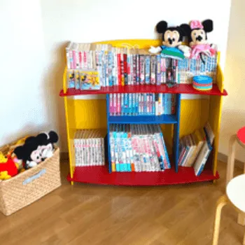 中村皮ふ科クリニックのイオン導入を受ける医院キッズスペース