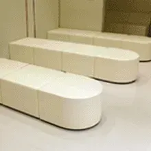 RIKA皮膚科形成外科クリニックのイオン導入を受ける前の待合室