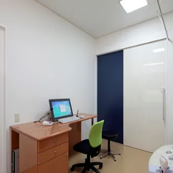 しぶや皮ふ科・形成外科のジェントルマックスプロの施術を受ける前の診察室