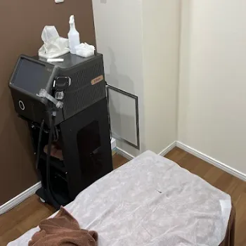 大美会クリニック 岡山院のジェントルマックスプロの施術を行う施術室