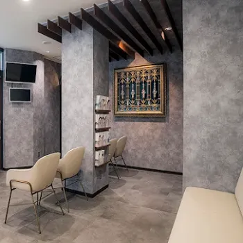 河田外科形成外科のジェントルマックスプロの施術を受ける前の待合室