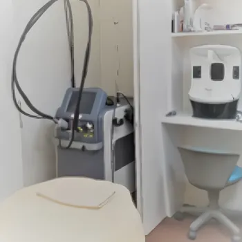 きたばたけ眼科医院のジェントルマックスプロの施術を行う施術室