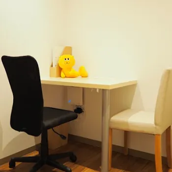 ルシアクリニック 岡山院のジェントルマックスプロによる施術を受ける前のカウンセリングルーム