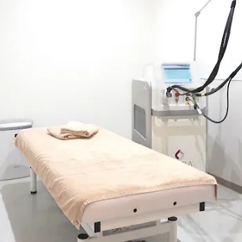 ルシアクリニック 岡山院のジェントルマックスプロの施術を行う施術室