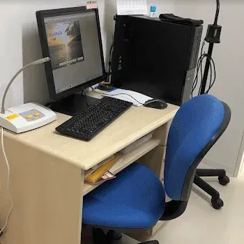 当山美容形成外科のエラボトックスを受ける前の診察室