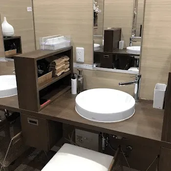 当山美容形成外科のエラボトックスを受けた後のパウダールーム