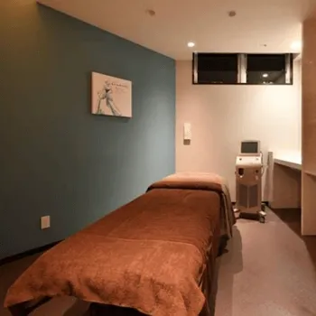 メディカルエステKのフォトフェイシャルを受ける処置室