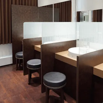 湘南美容クリニック 那覇院のフォトフェイシャルを受けた後のパウダールーム