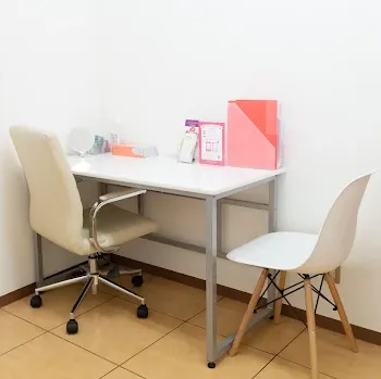 フィラークリニック 大阪2院のエラボトックスを受ける前のカウンセリングルーム