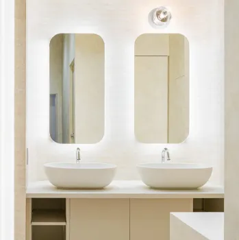 レナトゥスクリニック 大阪院のジェントルマックスプロによる施術を受けた後のパウダールーム