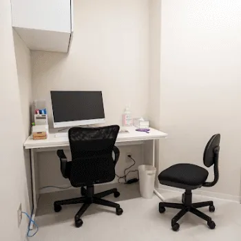 ルラ美容クリニック 大阪2院のヒアルロン酸注射を受ける前の待合室