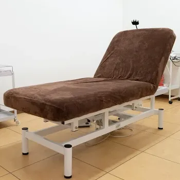 フィラークリニック 大阪2院の肩ボトックスを受ける施術室