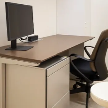 ロレシー美容クリニックの肩ボトックスを受ける前の診察室