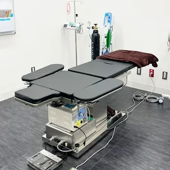 湘南美容クリニック 大阪9院の肩ボトックスを受ける施術室