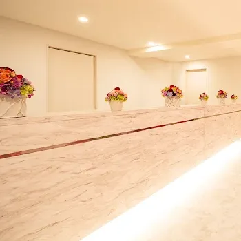 TCB東京中央美容外科 大阪6院の肩ボトックスを受ける前の受付