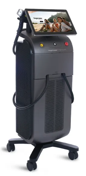 レジーナクリニック仙台院の蓄熱式ダイオードレーザー機器「ソプラノチタニウム」