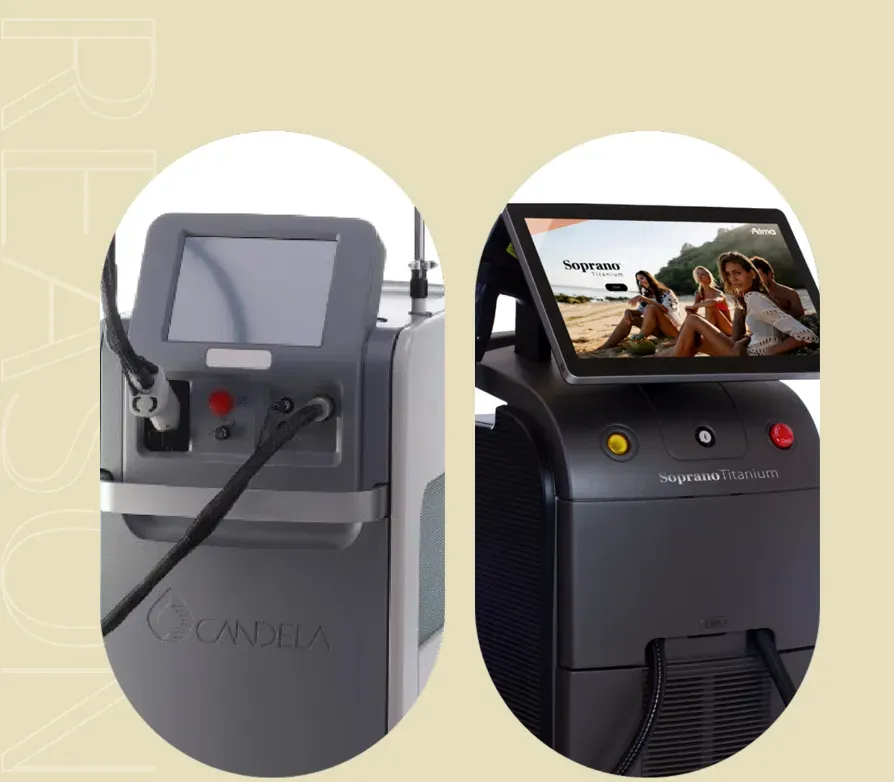 レジーナクリニック8回プラン 脱毛機器