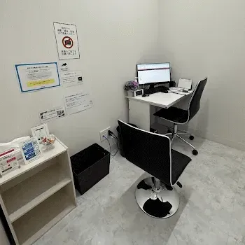 TCB 栄院のポテンツァを受ける前の診察室