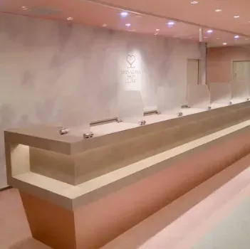 品川スキンクリニック 札幌院のエラボトックスを受ける前の受付