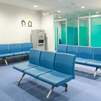 大塚美容形成外科 札幌院のエラボトックスを受ける前の待合室