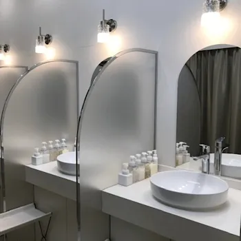 あおばクリニック 札幌院のフォトフェイシャルを受けた後のパウダールーム