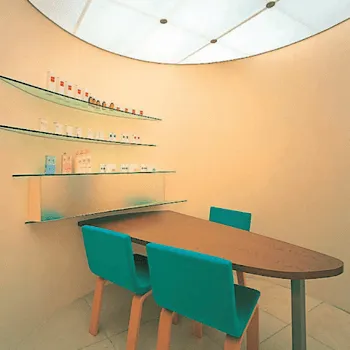 緑の森皮フ科クリニックのフォトフェイシャルを受ける前のカウンセリングルーム