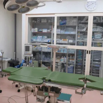 仙台中央クリニックのエラボトックスを受ける施術室