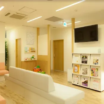 ファミリア皮膚科長町のイオン導入を受ける前の待合室